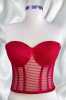Red Polka Dot Tie-up Bustier - Thumbnail (2)