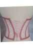 Light Pink Transparent Tie-Up Bustier - Thumbnail (4)