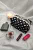 B&W Polka Dots Makeup Bag - Thumbnail (1)
