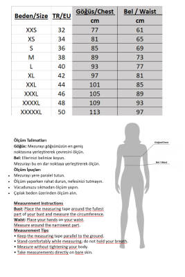Su Yeşili Desenli Korse Büstiyer Bağlamalı - 6